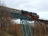 Auf den Markersbacher Viadukt